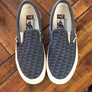 Van slip ons blue